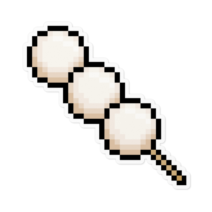 白ステッカー - 100 x 100 (mm)