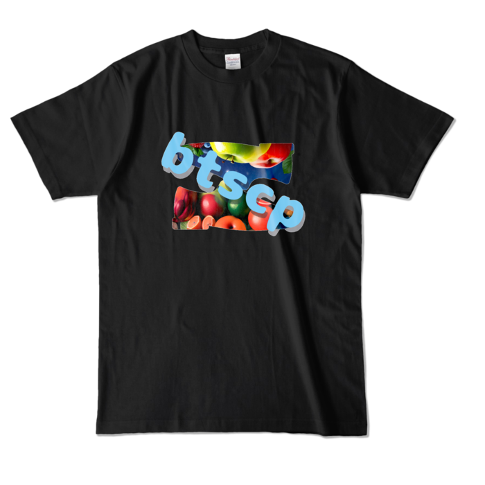 カラーTシャツ - L - ブラック (濃色)｜Colored T-Shirt - L - Black (Dark)