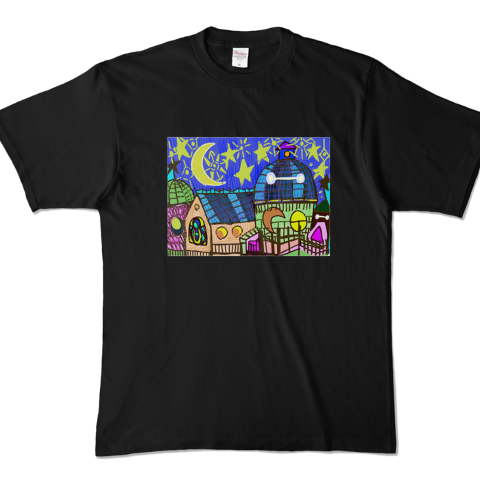 カラーTシャツ - XL - ブラック (濃色)