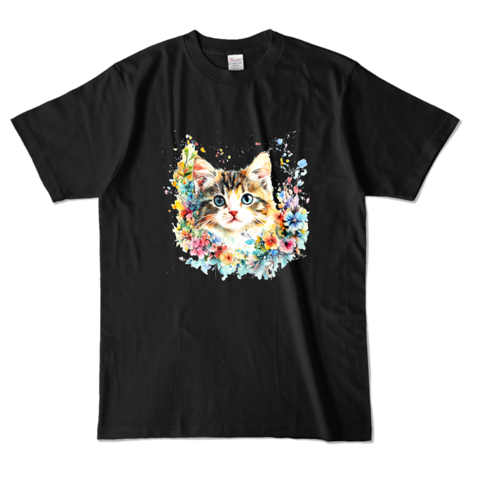 カラーTシャツ - L - ブラック (濃色)