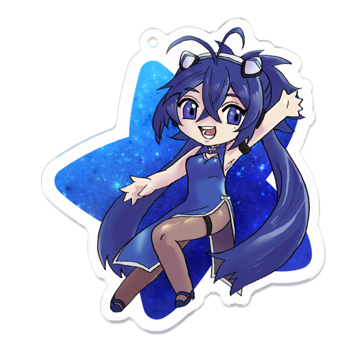 アクリルキーホルダー - 70 x 70 (mm)