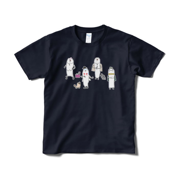 TシャツS紺ーオシャレに決めたい方はこれ！