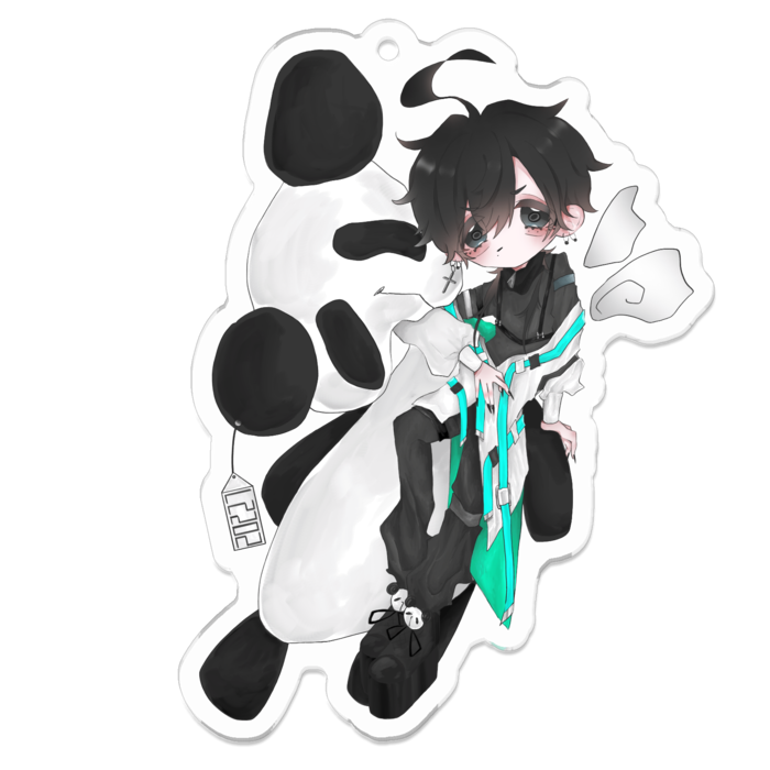 アクリルキーホルダー - 70 x 70 (mm)