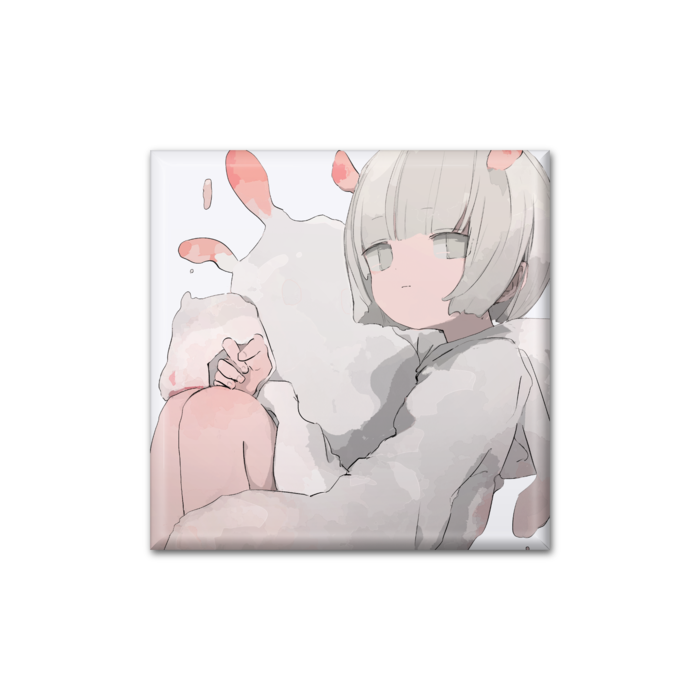 缶バッジ - 四角形40mm