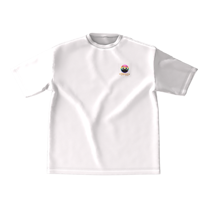 ビッグシルエットTシャツ - M - 両面／TYPE B