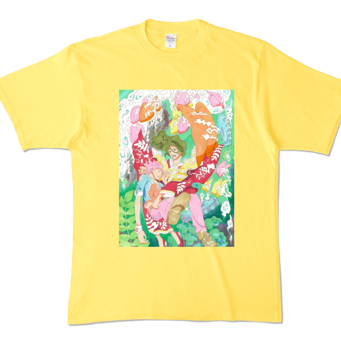 カラーTシャツ - XL - イエロー (濃色)