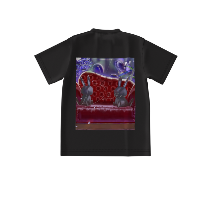 ビッグシルエットTシャツ - S - 背面