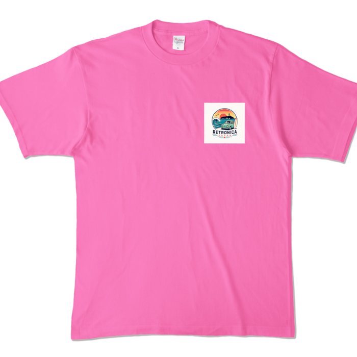 カラーTシャツ - XL - ピンク (濃色)