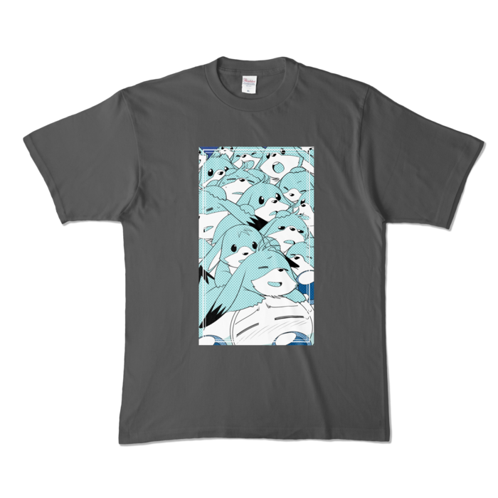 カラーTシャツ - XL - チャコール (濃色)