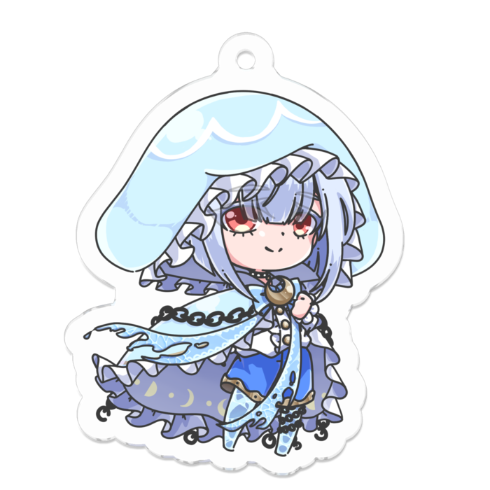 アクリルキーホルダー - 50 x 50 (mm)