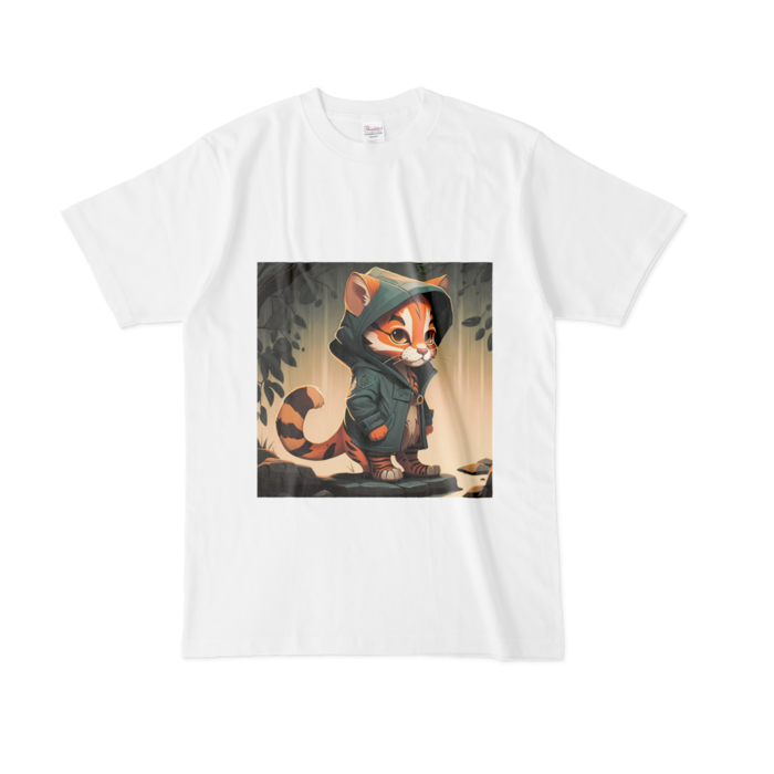 Tシャツ - L - 白(虎）