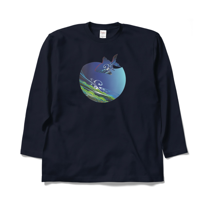 ロングスリーブTシャツ - XL - ネイビー