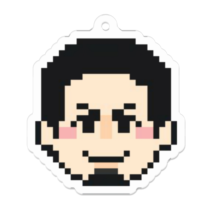 アクリル長谷川キーホルダー - 50 x 50 (mm)(7)