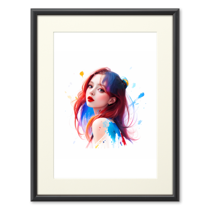 複製画(プリモアート) - A4(ブラック)