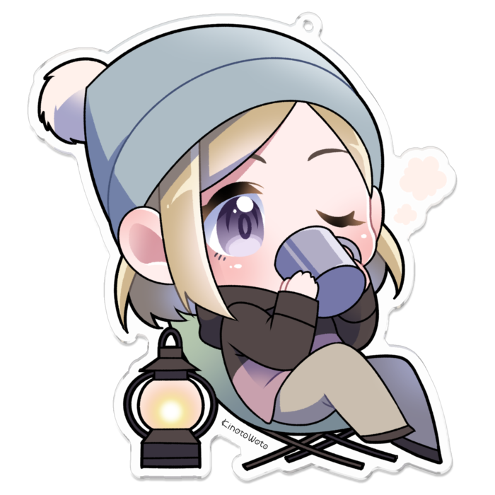 アクリルキーホルダー - 100 x 100 (mm)