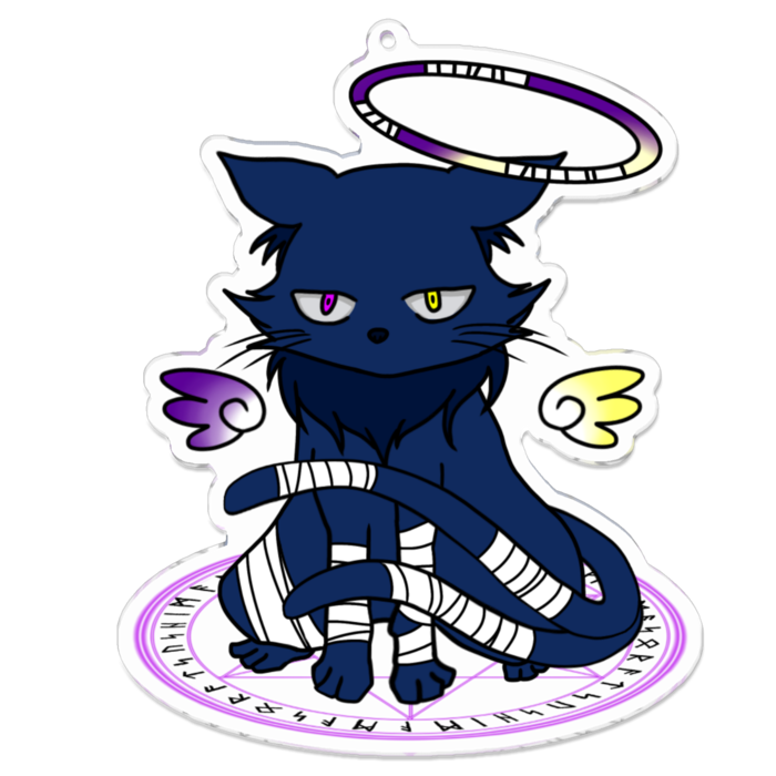 アクリルキーホルダー - 100 x 100 (mm)