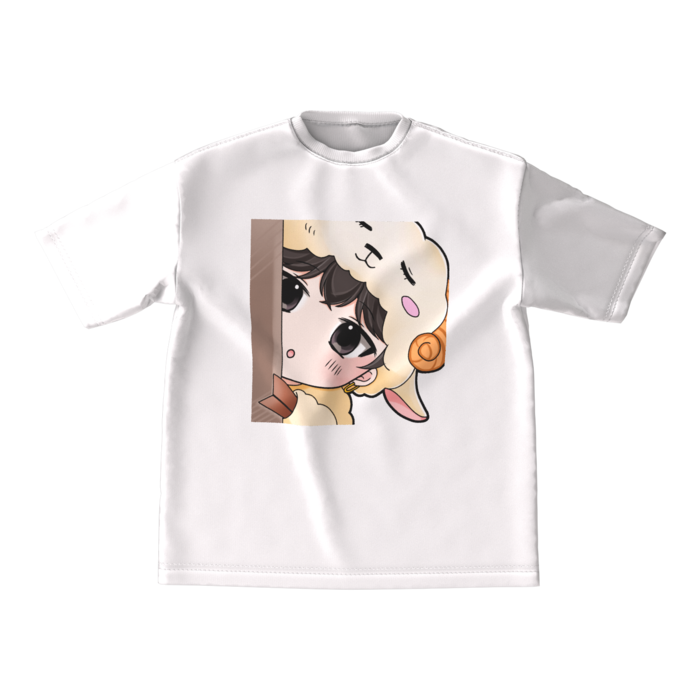ビッグシルエットTシャツ - M - 両面