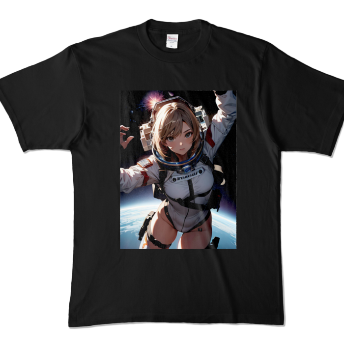 カラーTシャツ - XL - ブラック (濃色)