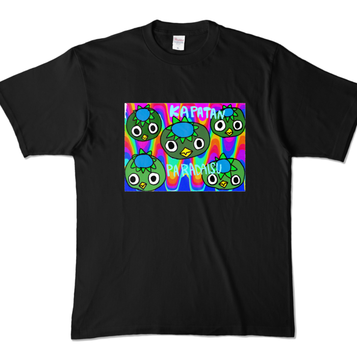 カラーTシャツ - XL - ブラック (濃色)