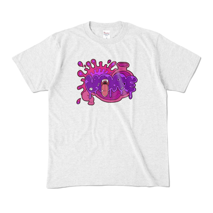 カラーTシャツ - M - アッシュ (淡色)