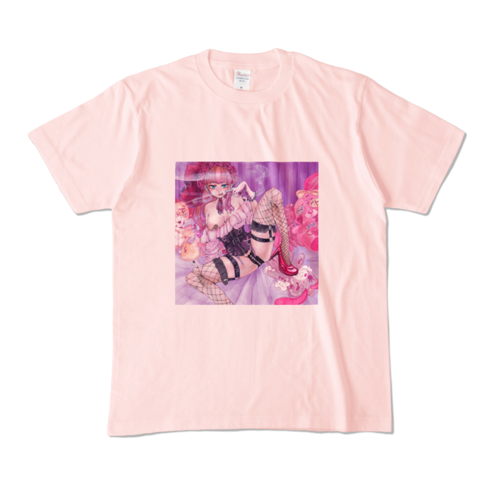 カラーTシャツ - M - ライトピンク (淡色)