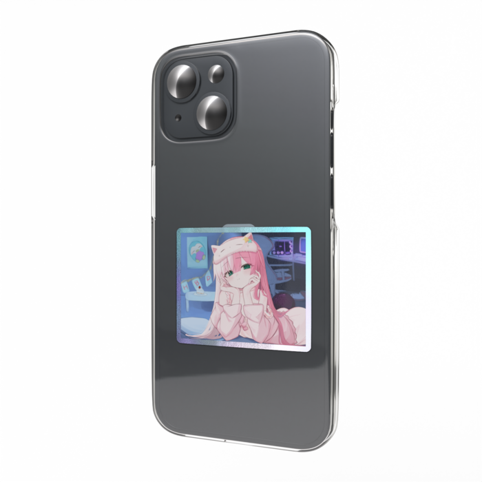 オーロラスマホステッカー - 縦