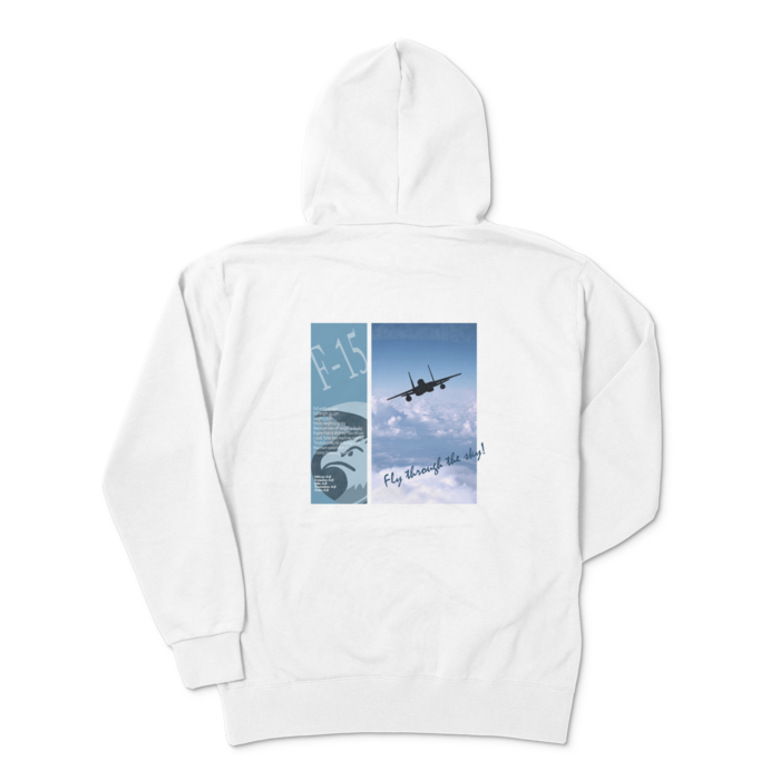 ジップパーカー - XL - ホワイト