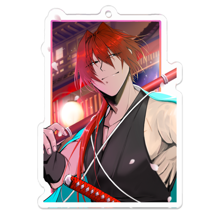 アクリルキーホルダー - 70 x 70 (mm)