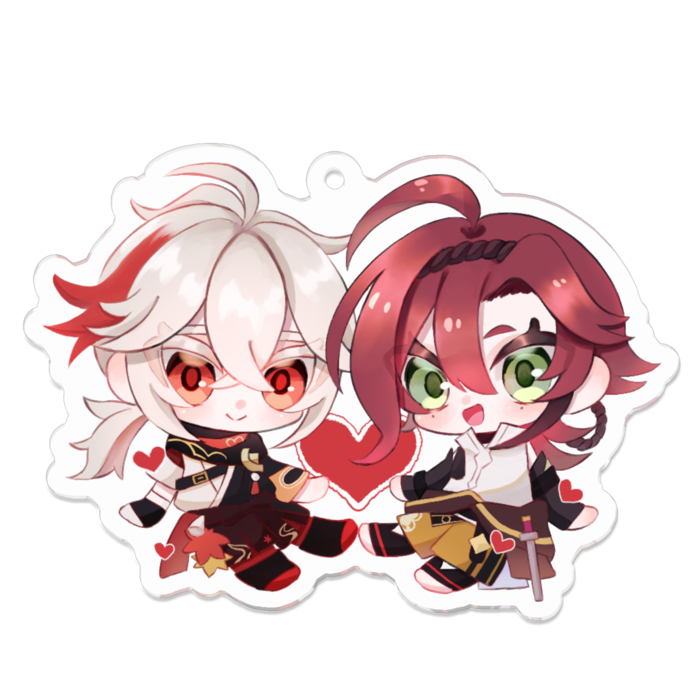 アクリルキーホルダー - 70 x 70 (mm)