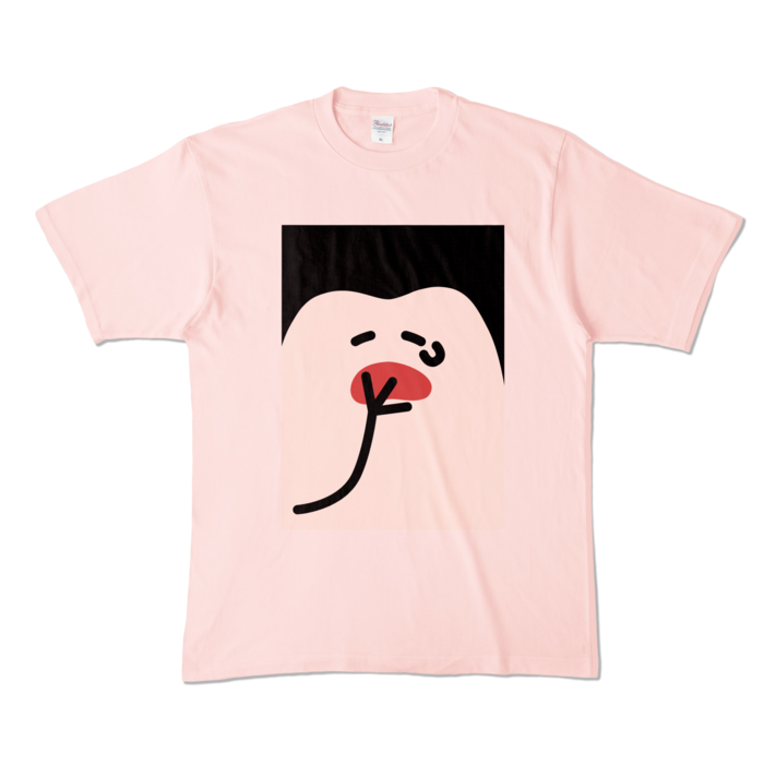 カラーTシャツ - XL - ライトピンク (淡色)