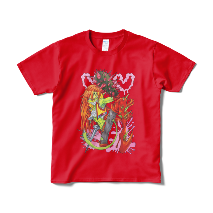 Tシャツ(短納期) - S - レッド