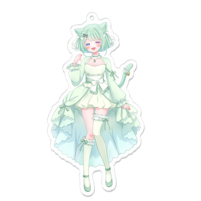 アクリルキーホルダー - 100 x 100 (mm)