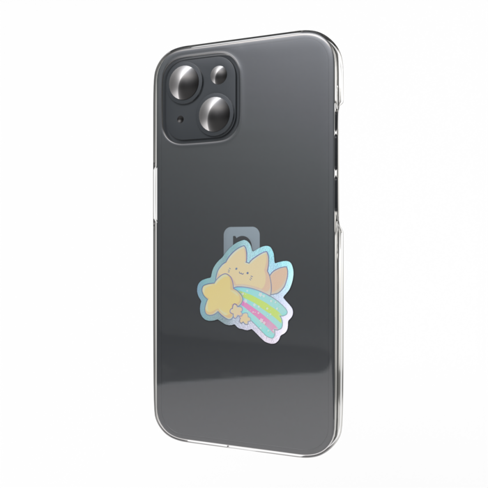 オーロラスマホステッカー - 小