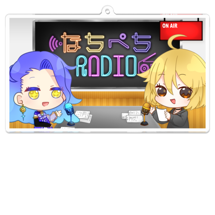 アクリルキーホルダー - 100 x 100 (mm)