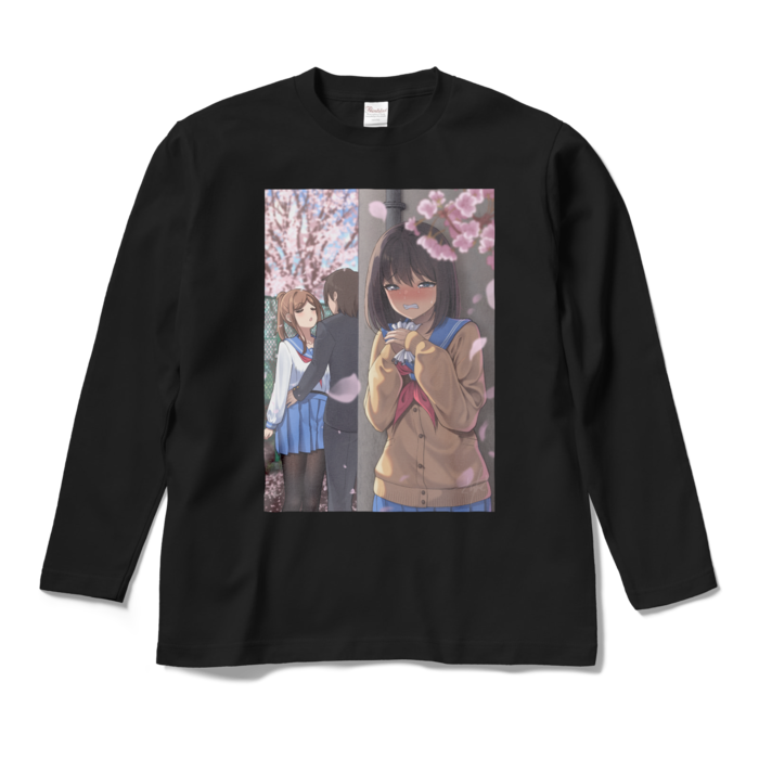 ロングスリーブTシャツ - M - ブラック / Long-sleeve T-Shirt - M -Black