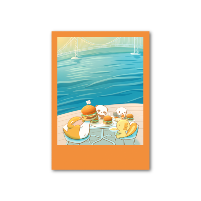 フォト風カード - 縦 - 両面