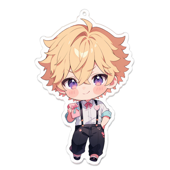 アクリルキーホルダー - 100 x 100 (mm)