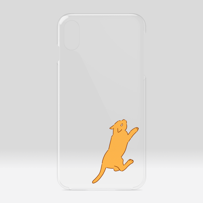 クリアiPhoneケース - iPhone XSMax