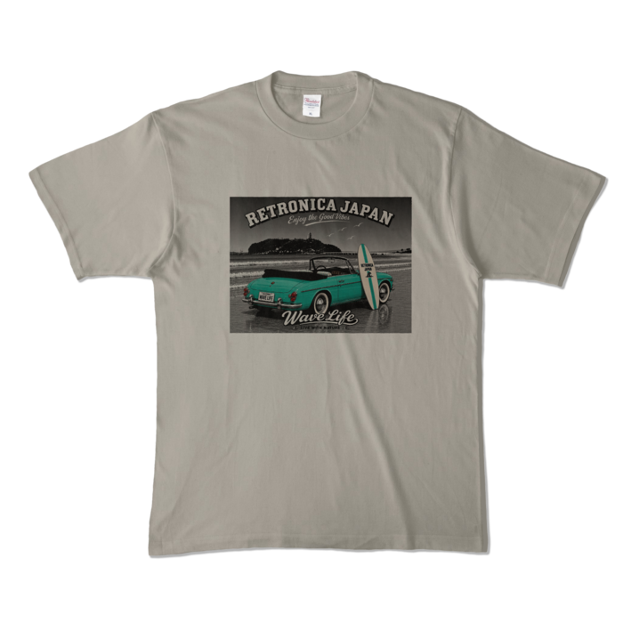 カラーTシャツ - XL - シルバーグレー (淡色)
