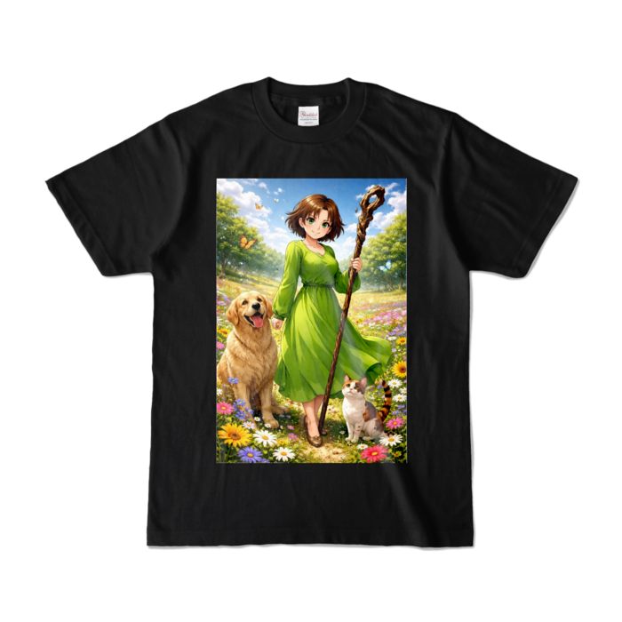 カラーTシャツ - S - ブラック (濃色)