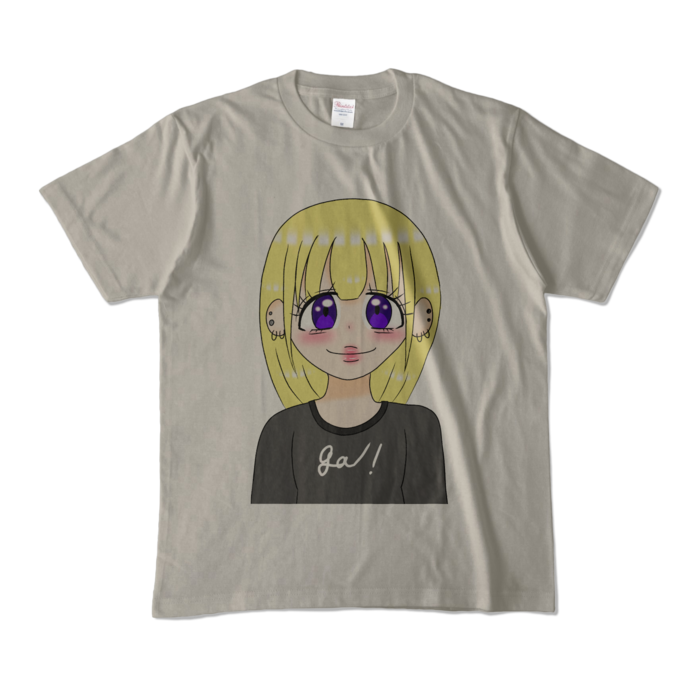 カラーTシャツ - M - シルバーグレー (淡色)