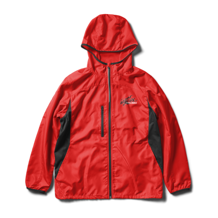 ウインドブレーカー - XL - レッド