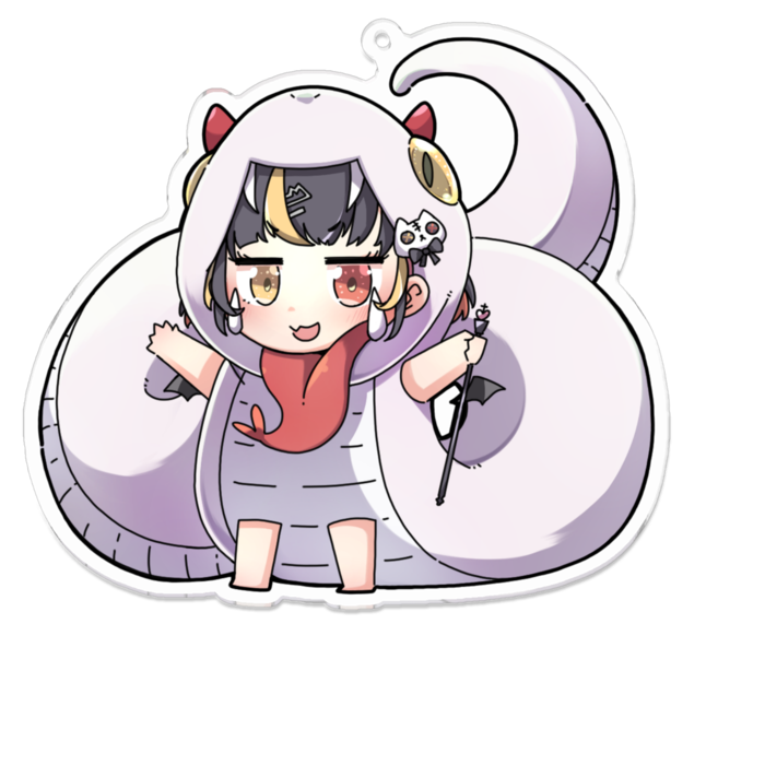 アクリルキーホルダー - 100 x 100 (mm)