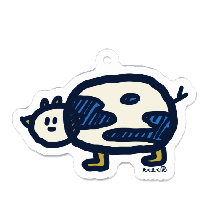 アクリルキーホルダー - 50 x 50 (mm)