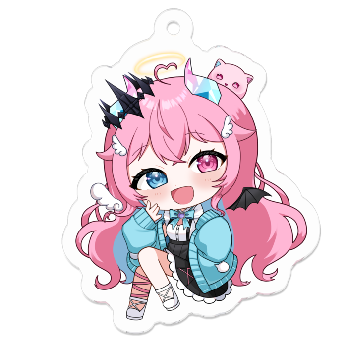 アクリルキーホルダー - 50 x 50 (mm)