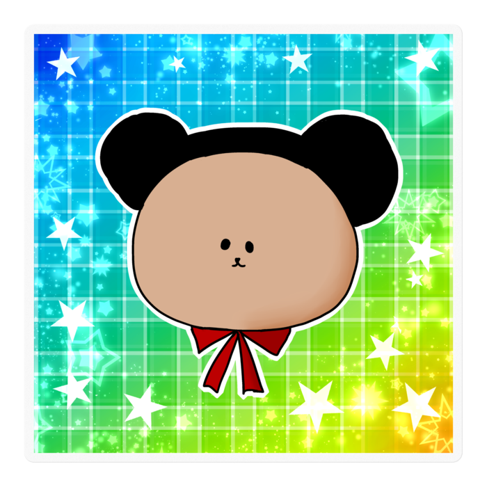 ステッカー - 100 x 100 (mm)(5)