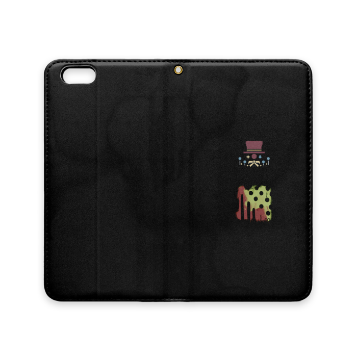 手帳型iPhoneケース(ベルトなし) - iPhone 6 Plus / 6s Plus - ストラップ穴 あり