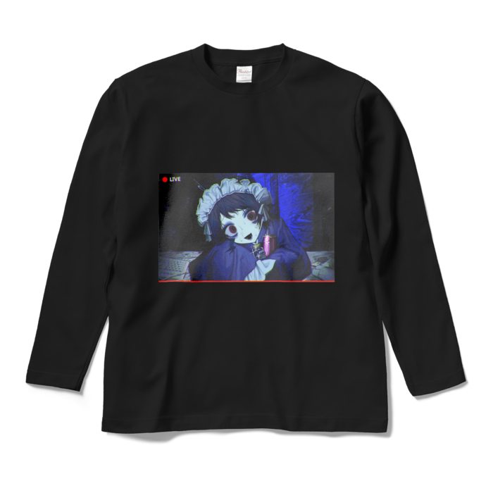 ロングスリーブTシャツ - M - ブラック