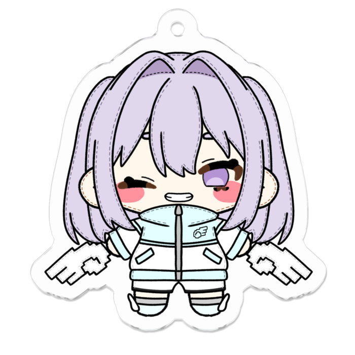 アクリルキーホルダー - 50 x 50 (mm)