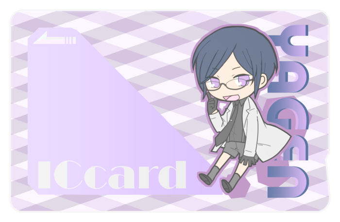 ICカードステッカー - 約85.7x53.9(mm)